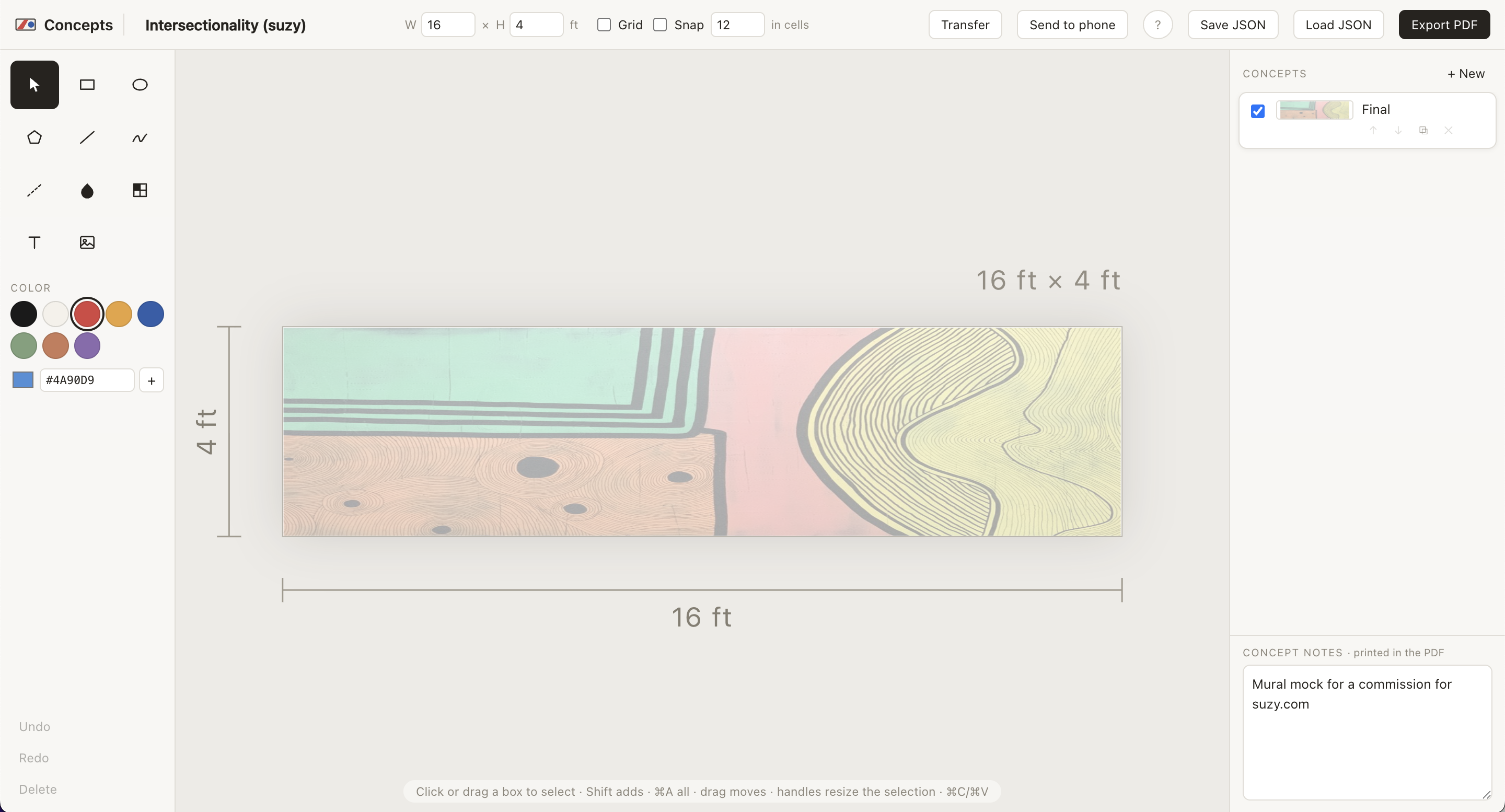Concepts — mural design studio